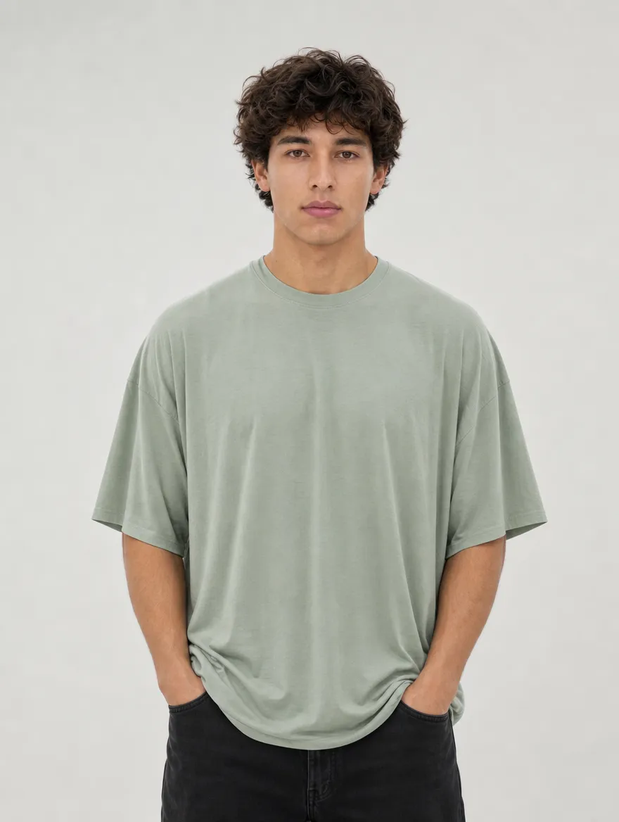 Pack 01 Oversize Verde Manzana